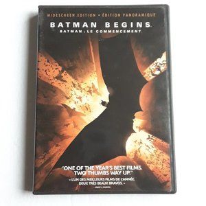 💜 Batman Begins DVD